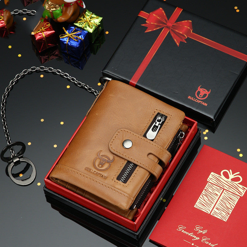 Leather Mobile Phone Holder Wallet on mode