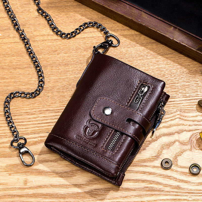 Leather Mobile Phone Holder Wallet on mode