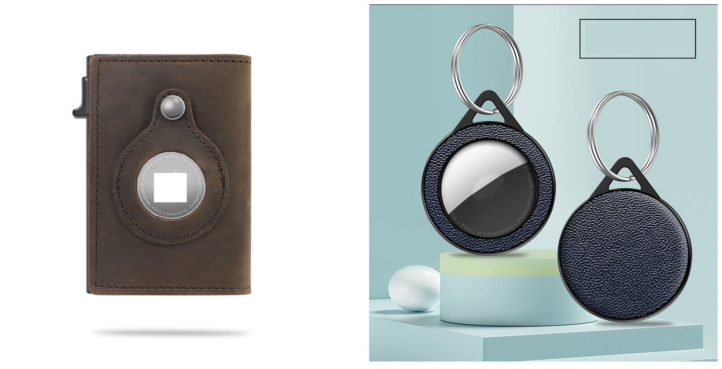 Rfid Card Holder Men Wallets Money Bag For AirTag